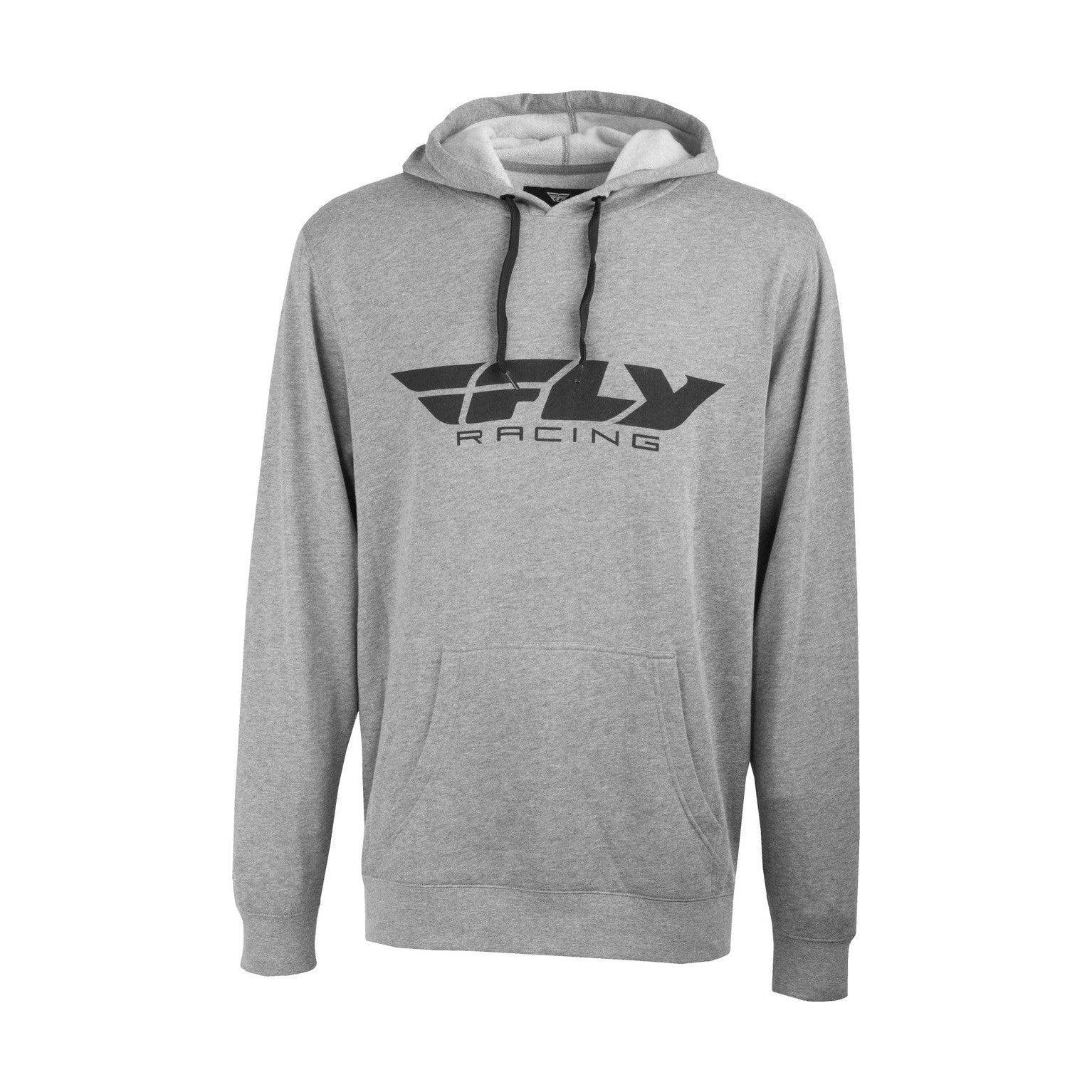 FLY  RACING CORPORATE HOODIE - HEATHER GREY