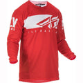 372-422 - FLY RACING KINETIC SHIELD JERSEY - RED/WHITE