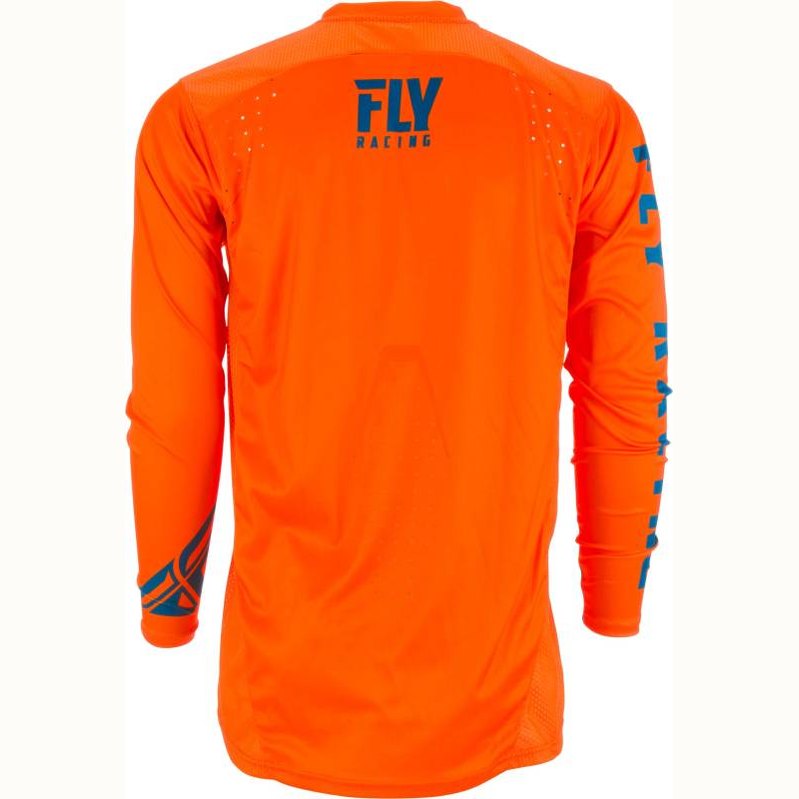 372-728  - FLY RACING LITE HYDROGEN JERSEY- ORANGE/NAVY