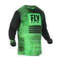 372-525 - FLY RACING KINETIC NOIZ JERSEY - NEON GREEN/BLACK