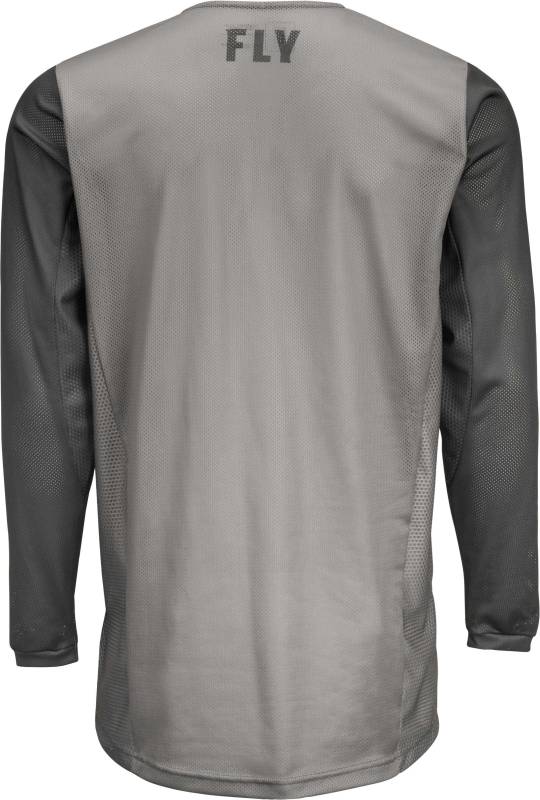 374-316 - FLY RACING KINETIC MESH JERSEY - LIGHT GREY/DARK GREY