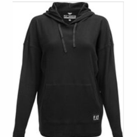 FLY RACING WOMEN'S FLY OVERSIZED THERMAL HOODIE BLACK