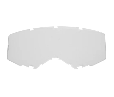 FLY RACING SINGLE LENS W/O TEAR OFF POST CLEAR • 37-5420