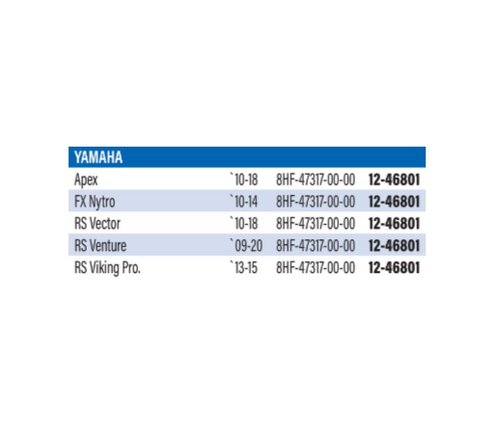12-46801 Yamaha IDLER WHEEL CAP (SM-04430)