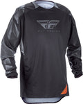 371-670 - FLY RACING PATROL XC JERSEY - BLACK/GREY
