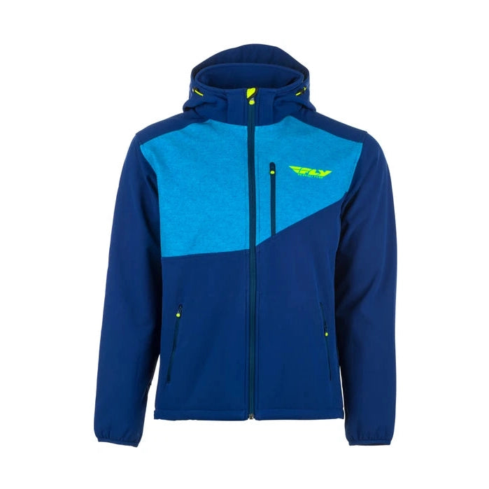 354-6381 Fly Racing Checkpoint Jacket Blue/Hi-Vis