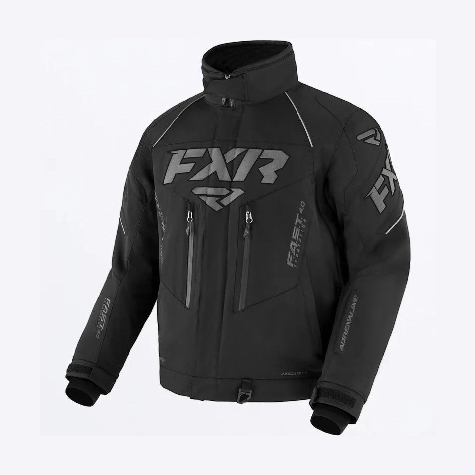 220005-1007 - FXR MEN'S ADRENALINE JACKET - BLACK/CHAR