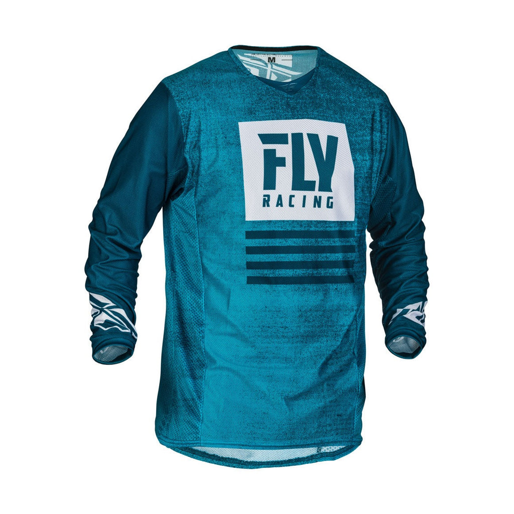 373-311 - FLY RACING KINETIC MESH NOIZ JERSEY - BLUE/NAVY
