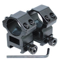 High Profile Scope Rings 1" for Picatinny/Weaver Mount