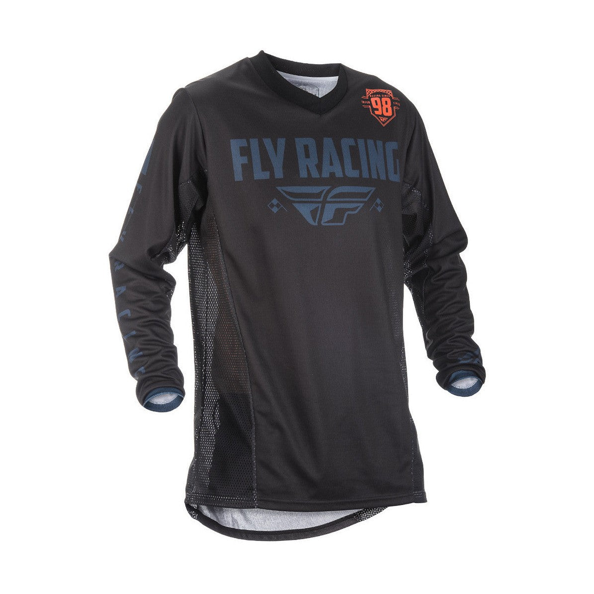 371-649 - FLY RACING PATROL JERSEY - BLACK/GREY